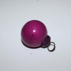 Indisk minikugle - Blank Pink - Ø 3 cm