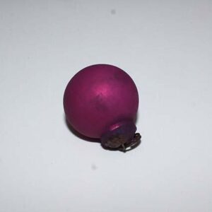 Indisk minikugle - Mat Pink - Ø 3 cm