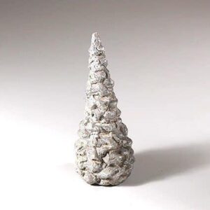 Juletræ i ler - Ø 6 cm x H 18 cm