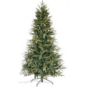 Aprica kunstigt juletræ med 530 led lys H180 cm - Grøn