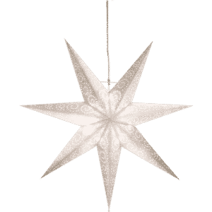 Star Trading Antique julestjerne - hvid