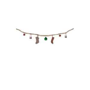 Juleguirlande m/ 7 ornamenter - Maileg L: 116 cm