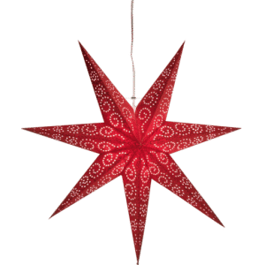 Star Trading Antique julestjerne - rød