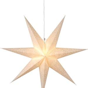 Star Trading Sensy julestjerne - hvid/H51 cm