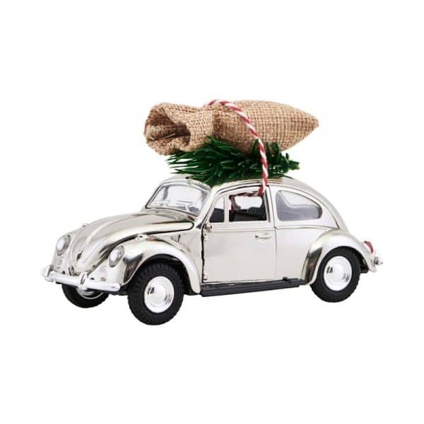 XMAS CAR krom - House Doctor - L: 12,50 cm