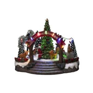 Konstsmide zoologisk have julelandsby
