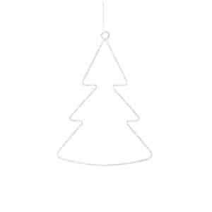 Sirius Liva juletræ pynt - hvid/30 cm