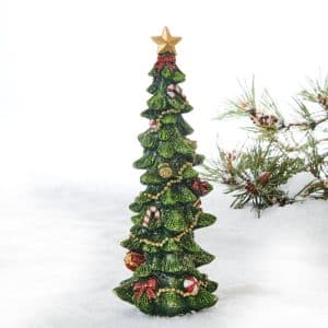Juletræ med pynt 24 cm