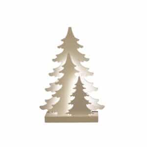 NORDIC WINTER julesilhuet 3D LED med træ motiv