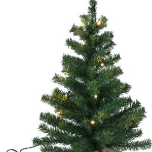 Star Trading Toppy kunstigt juletræ med lys, 60 cm