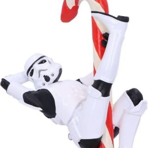 Star Wars Julepynt - Stormtrooper Og Julestok - 12 Cm