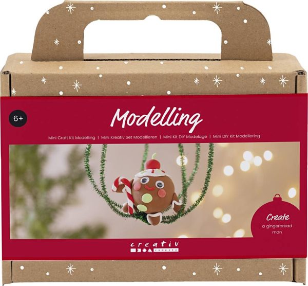 Mini Diy Kit Modellering - Peberkagemand - Assorterede Farver