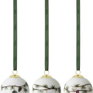 Kähler - Hammershøi Christmas Baubles 3 Pc