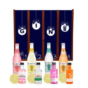 Adventskalender med aromatisk gin & tonic (2 drinks/låge)