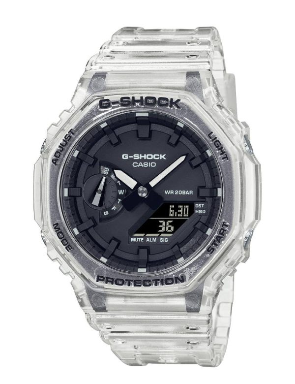 CASIO G-SHOCK (5611)_Basic med gennemsigtig urrem