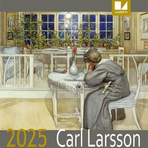 Carl Larsson kalender 2025 - Årbog - spiral binding