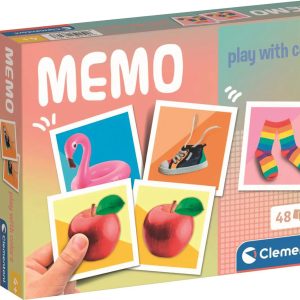 Clementoni Memo - Vendespil - Farver - 48 Kort