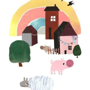 Cosy Village Life A5