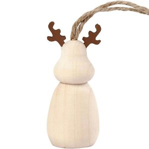 Creativ Company Wooden Hanger Reindeer