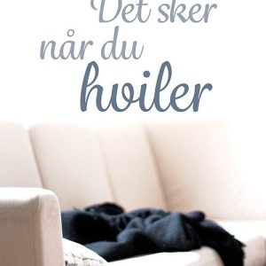 Det Sker Når Du Hviler - Tomas Sjödin - Bog