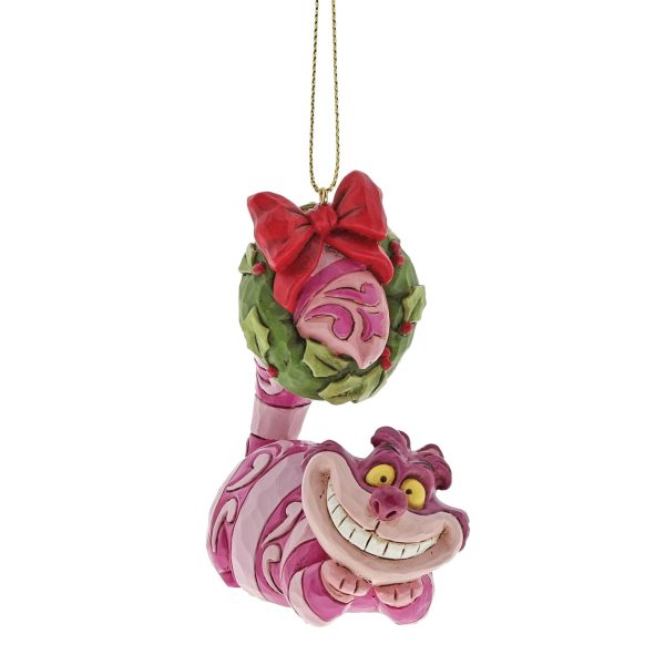 Disney ornament Cheshire i krans figur