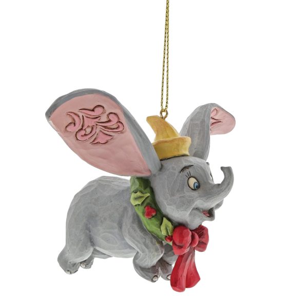 Disney ornament Dumbo i krans figur