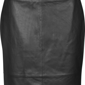 Francie Mini Leather Skirt