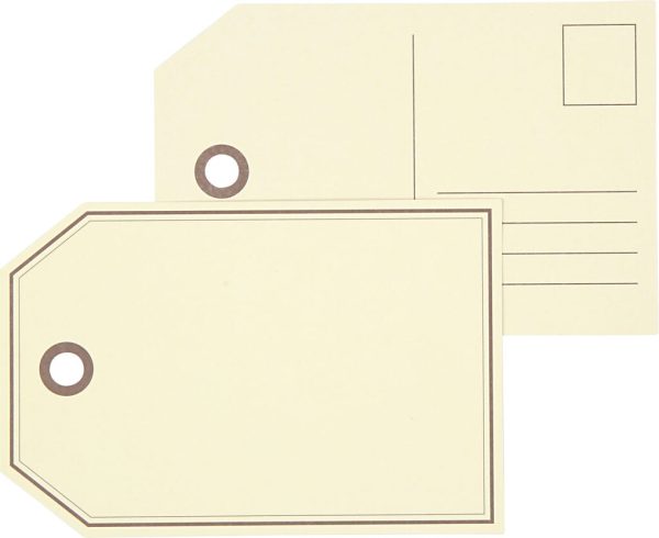 Gavemærker / Postkort - Str. 15x10 Cm - 300 G - 10 Stk.