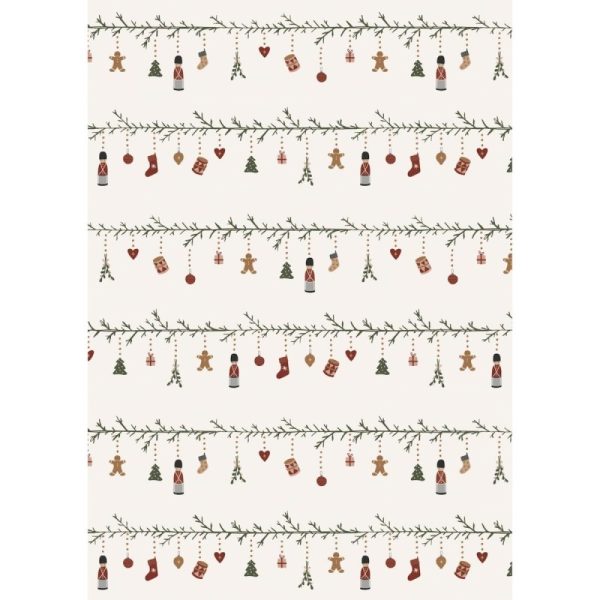 Gavepapir "My Nostalgic Christmas" - Ib Laursen 5 mtr.