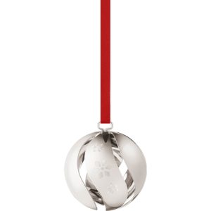 Georg Jensen Christmas Collection 2024 Julekugle, palladiumbelægning