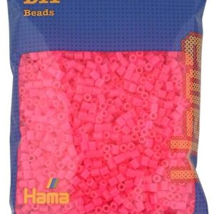 Hama Midi Perler - Neon Fuchsia - 3.000 Stk. - 201-32