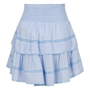 Kenia S Voile nederdel - Light Blue