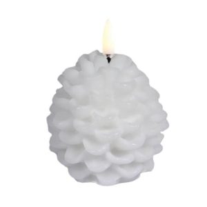 LED grankogle lys, Nordic White - 7x7 cm