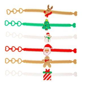 LG-Imports Bracelets Christmas set of 12