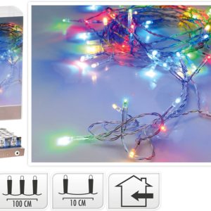 Lyskæde multifarvet 10 LED