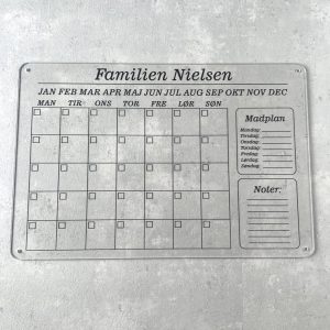 Måneds familie kalender - fælles