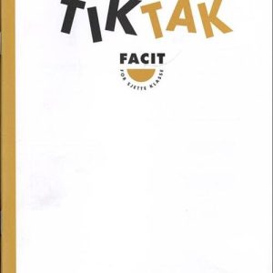 Matematik-tak 6.kl. Tik-tak, Facit - Jonna Høegh - Bog