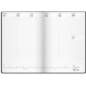 Mayland City Diplomat ugekalender sort vinyl 2025