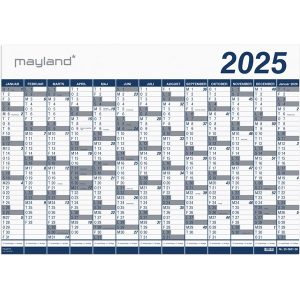 Mayland Kæmpekalender 1x13 mdr. PP-plast 2025