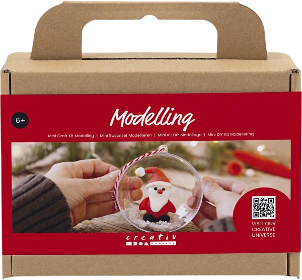 Mini DIY Kit Modellering, Julemand