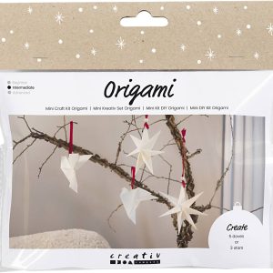 Mini DIY Kit Origami, Duer/stjerner