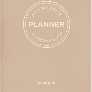 My Favorite Planner 2023/2024 - Dateret - Beige