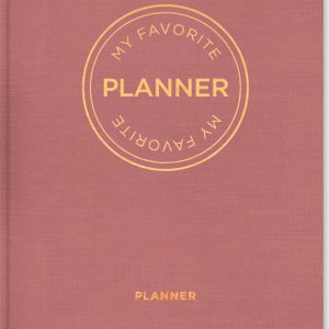 My Favorite Planner 2023/2024 - Dateret - Rosa