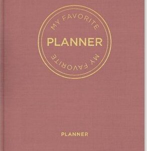 My Favorite Planner - Kalender 2023 - Dateret - Vintage Rosa