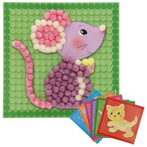 PlayMais Mosaic Cards Decorate Little Friends