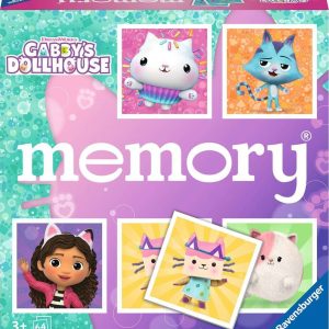 Ravensburger Memory - Gabbys Dukkehus Vendespil - 64 Kort