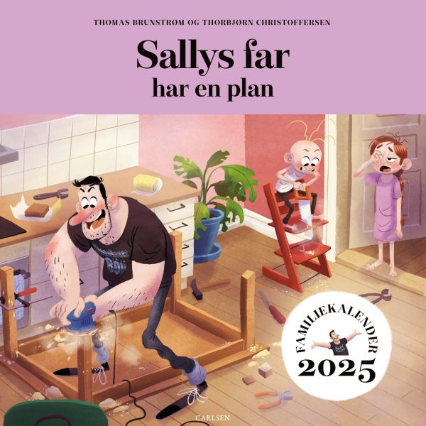 Sallys Far Har En Plan - Familiekalender 2025