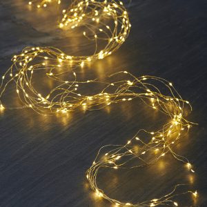 Sirius - Knirke, 350 led, klar/guld