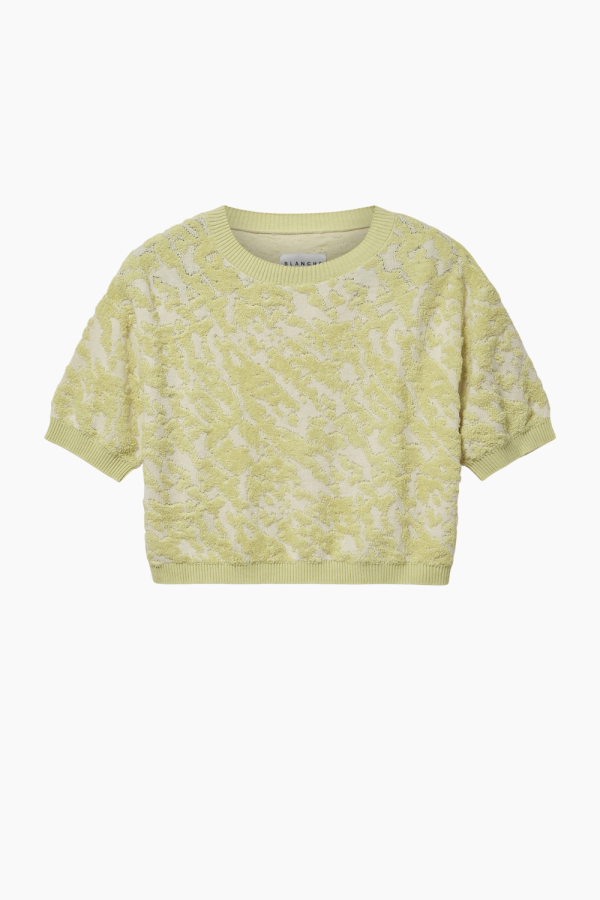 Soleil-BL Top - Yellow Tender - Blanche - Gul L