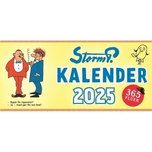 Storm P. - Kalender 2025 - 365 fluer - Årbog - hardcover